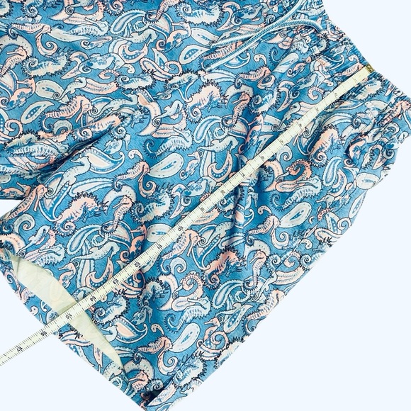Peter Millar Swimsuit Seahorse Paisley Boy's Youth Swim Trunk Large (11-12) - Picture 9 of 10